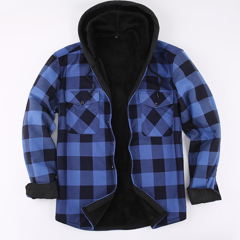 Flannel Shirt Lined - 2023 New Autumn And Winter Men's