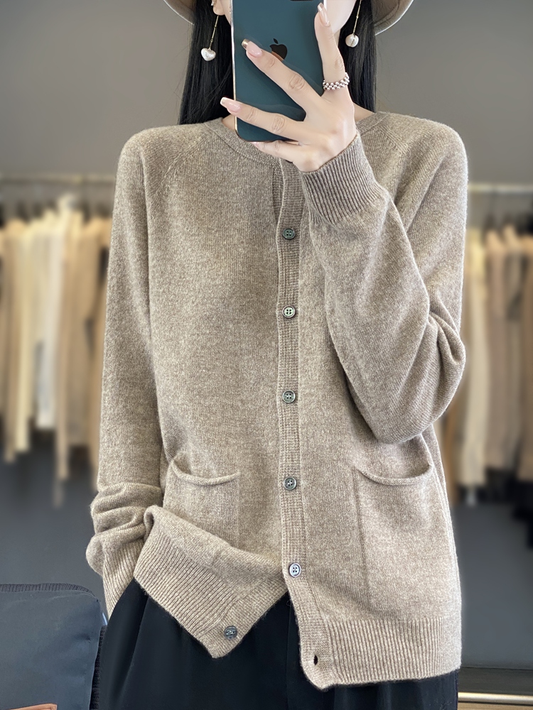 Women Fashion Merino Wool Swea - Wool Coat Peacoat ulasan dan harga