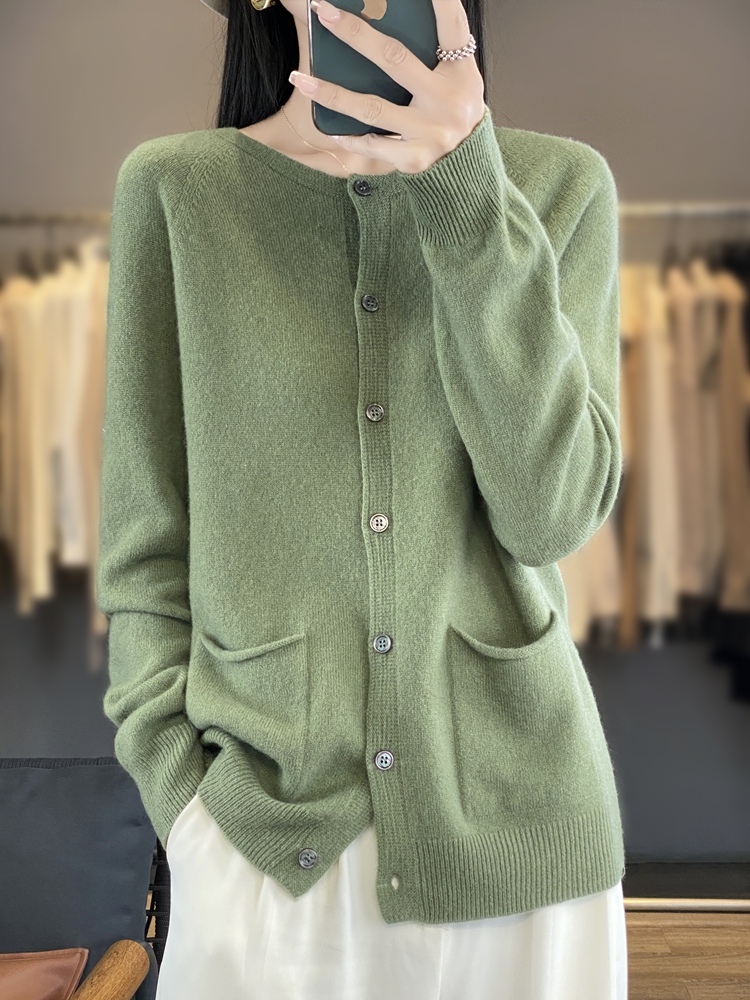 Women Fashion Merino Wool Swea - Wool Coat Peacoat ulasan dan harga