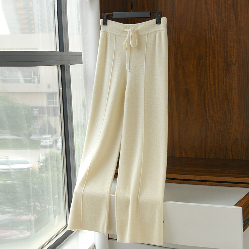 Women's Solid Color Loose Wide - Corduroy Pant Warm ulasan dan harga