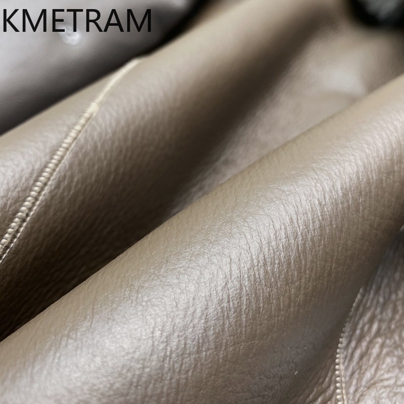 KMETRAM 100% Natural Tuscany o - Wool Coat Peacoat ulasan dan harga
